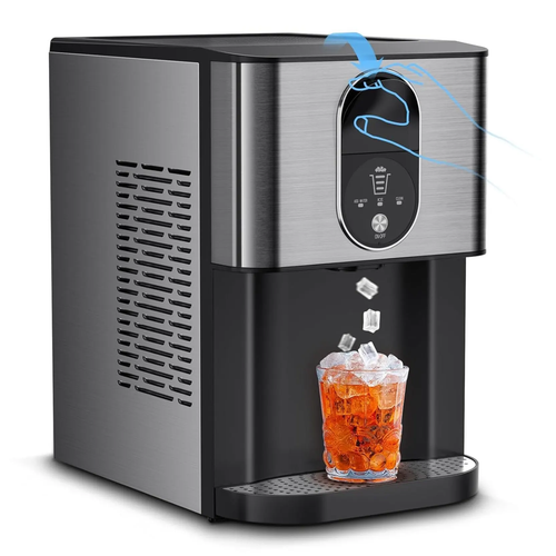 44-lb Eis pro Tag Nugget-Eiswürfelbereiter mit Spender