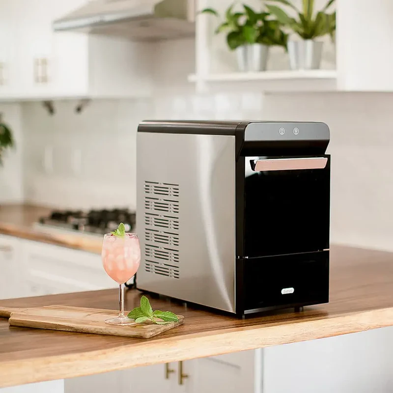 V2.0 Nugget Ice Maker, 38lbs/24hrs Countertop with Self-Cleaning