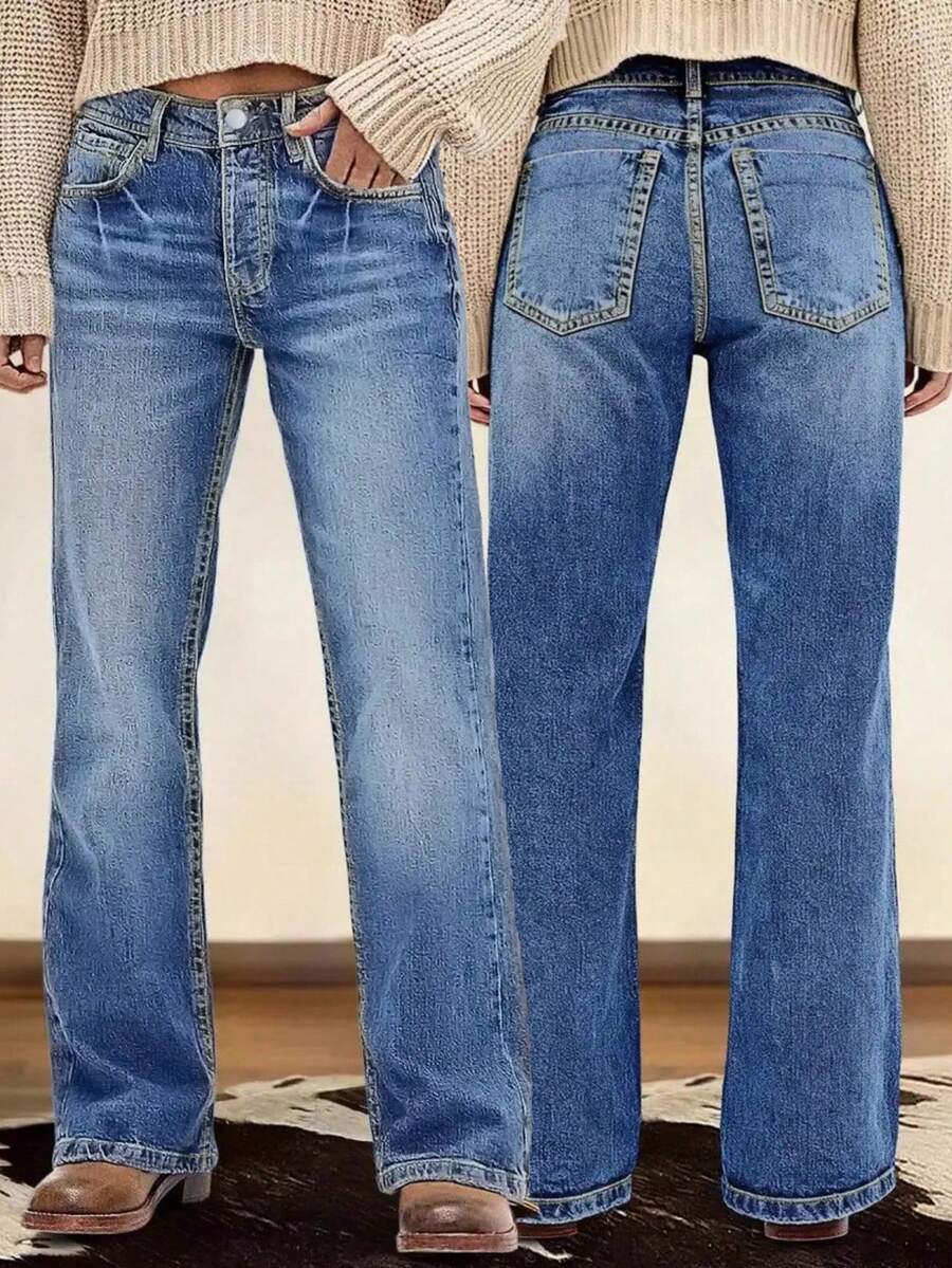 Neue waschbare Damen-Jeans