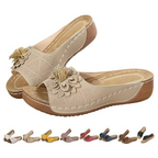 Damen 👡 Soft Grip Keilsandalen, Zehen-Frei 🌬️ & Luftig für tägliche Spaziergänge 🚶‍♀️