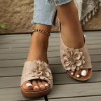 Damen 👡 Soft Grip Keilsandalen, Zehen-Frei 🌬️ & Luftig für tägliche Spaziergänge 🚶‍♀️