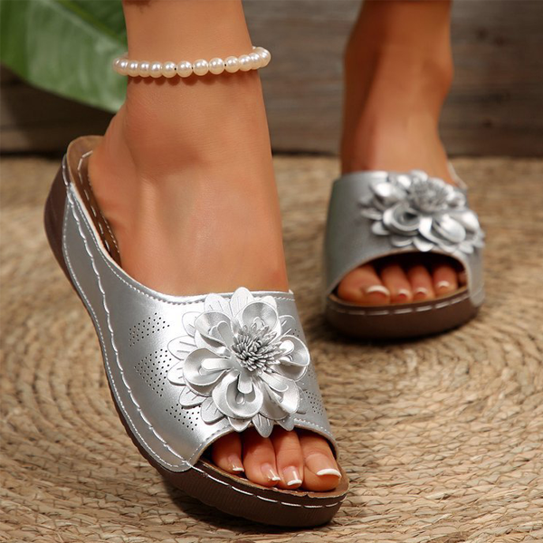 Damen 👡 Soft Grip Keilsandalen, Zehen-Frei 🌬️ & Luftig für tägliche Spaziergänge 🚶‍♀️