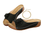 Damen 👡 Soft Grip Keilsandalen, Zehen-Frei 🌬️ & Luftig für tägliche Spaziergänge 🚶‍♀️