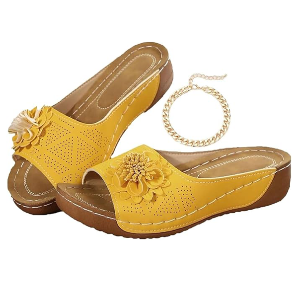 Damen 👡 Soft Grip Keilsandalen, Zehen-Frei 🌬️ & Luftig für tägliche Spaziergänge 🚶‍♀️
